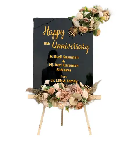 Papan Bunga Akrilik Polehan Blimbing
