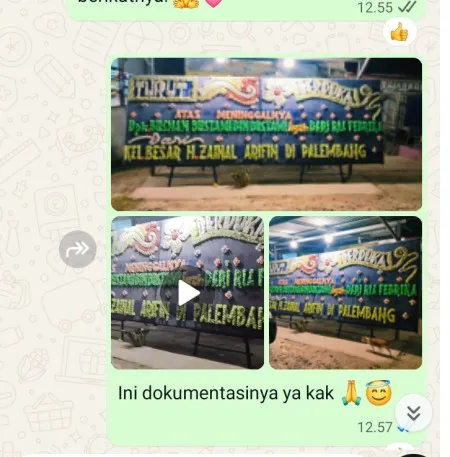 Pengiriman Papan Bunga Duka Polehan Blimbing
