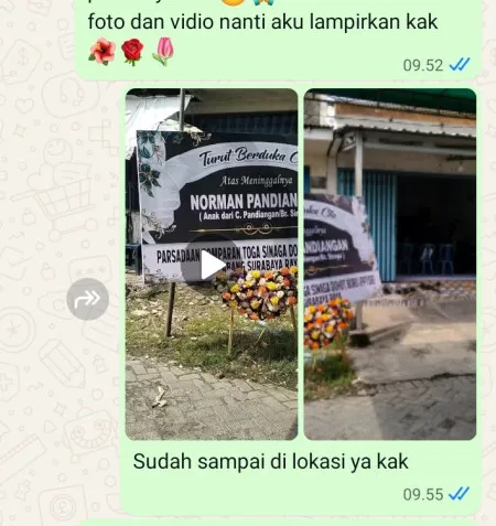 Pengiriman Karangan Bunga Polehan Blimbing