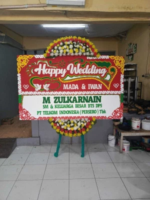 Papan Bunga di Polehan Blimbing