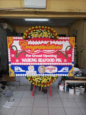 Papan Bunga di Polehan Blimbing